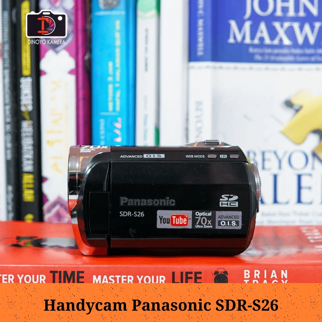Handycam Panasonic SDR S26 Second Kondisi Baik