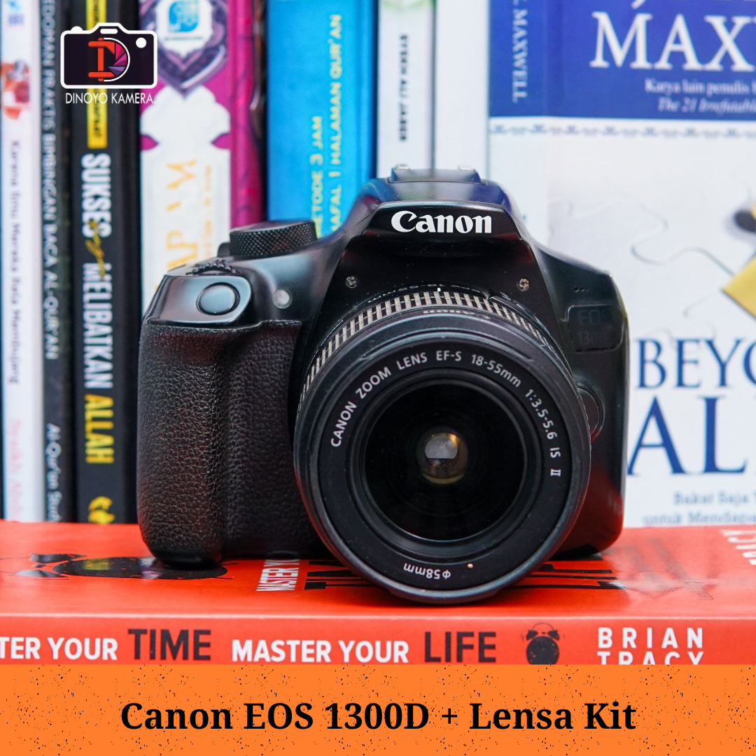 Canon 1300d + kit 18 55mm