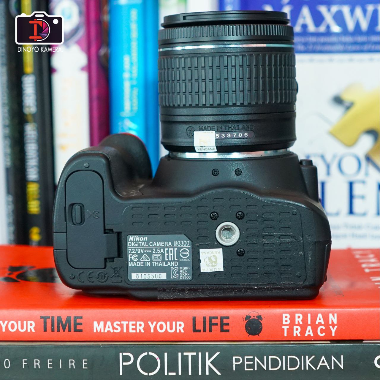 Nikon D3300 + kit 18 55mm