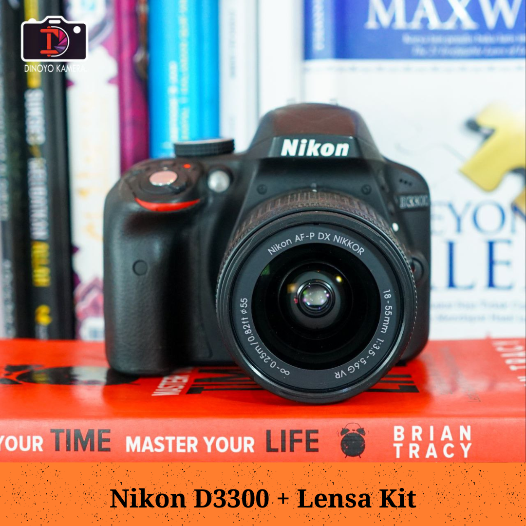 Nikon D3300 + kit 18 55mm