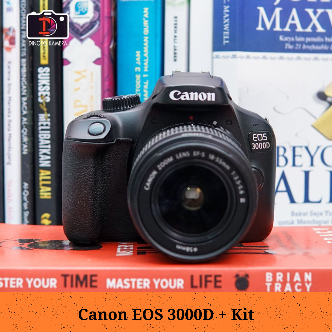 Canon 3000D + kit 18 55mm