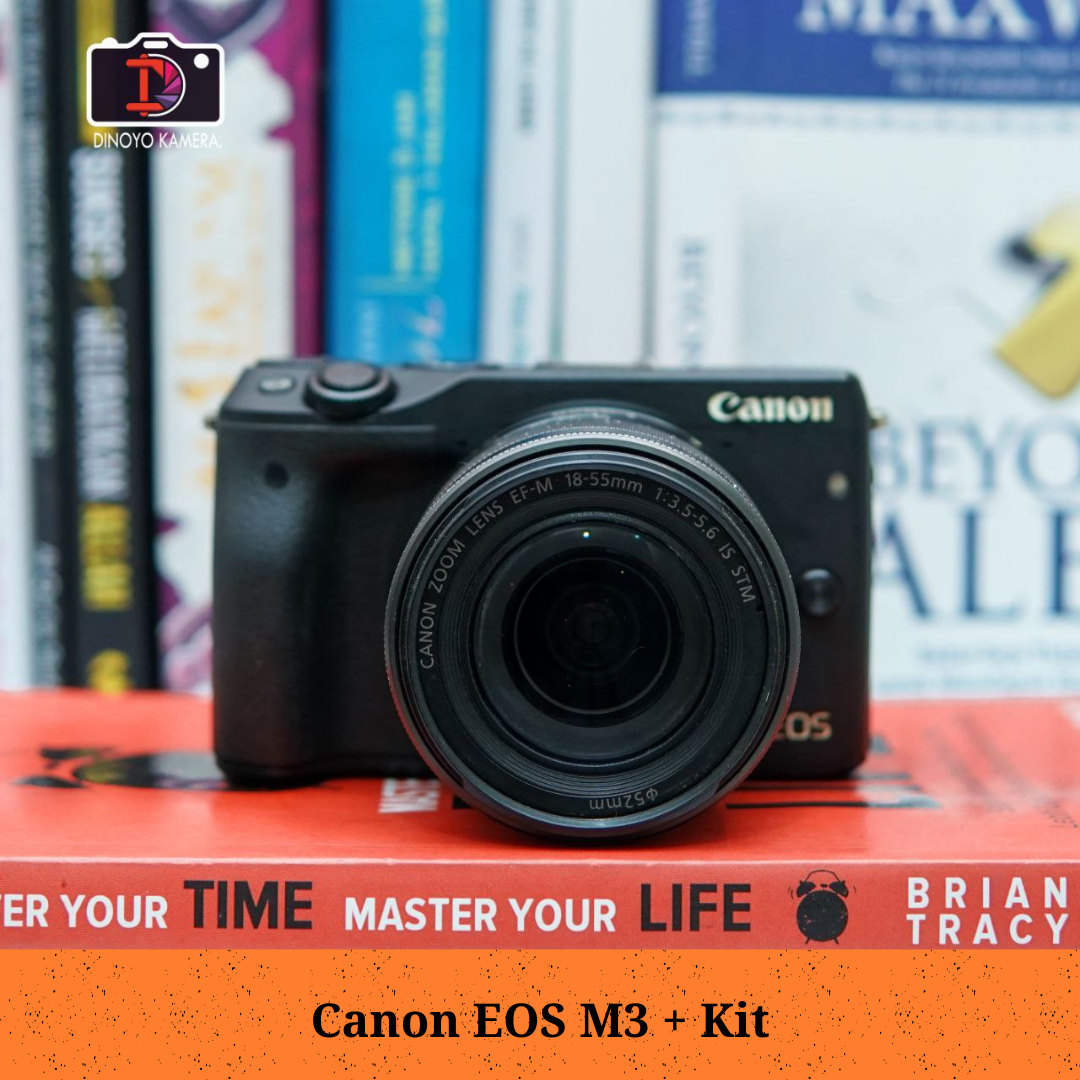 Canon Eos m3 + kit 18 55mm is stm