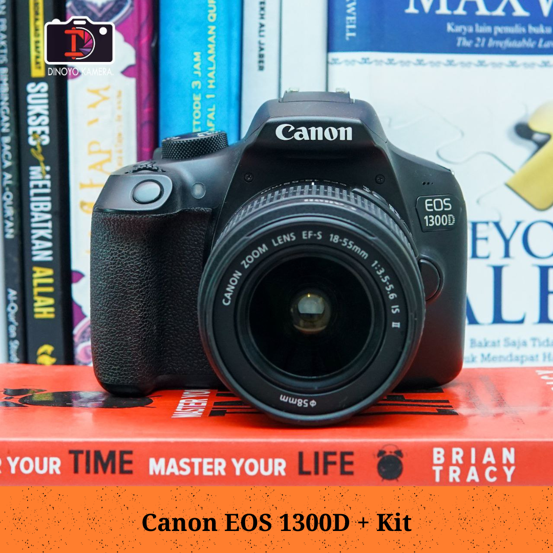 Canon 1300d + kit 18 55mm