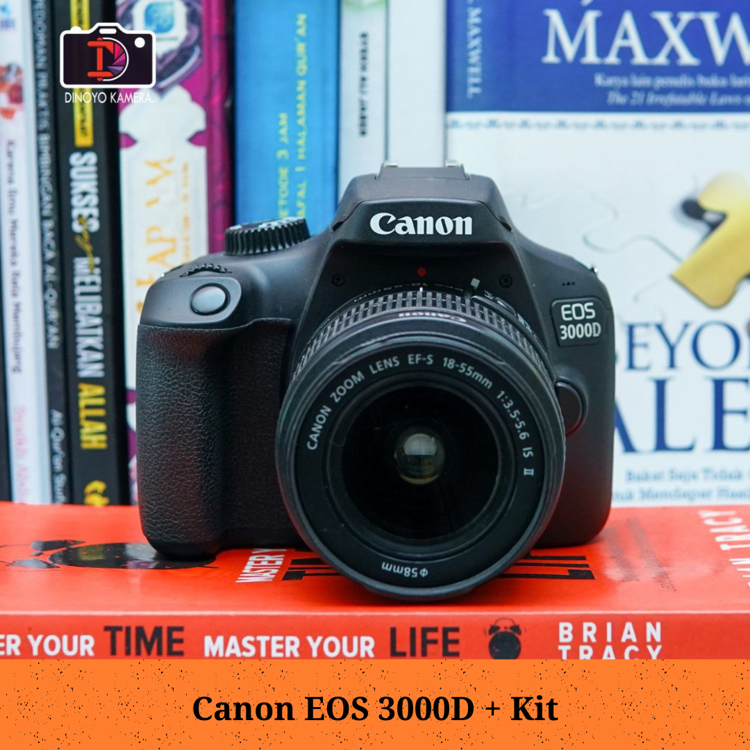 Canon 3000D + kit 18 55mm