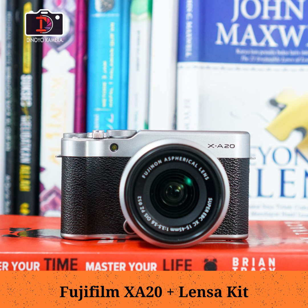Fujifilm X a20 + kit 15 45mm (Black Silver)