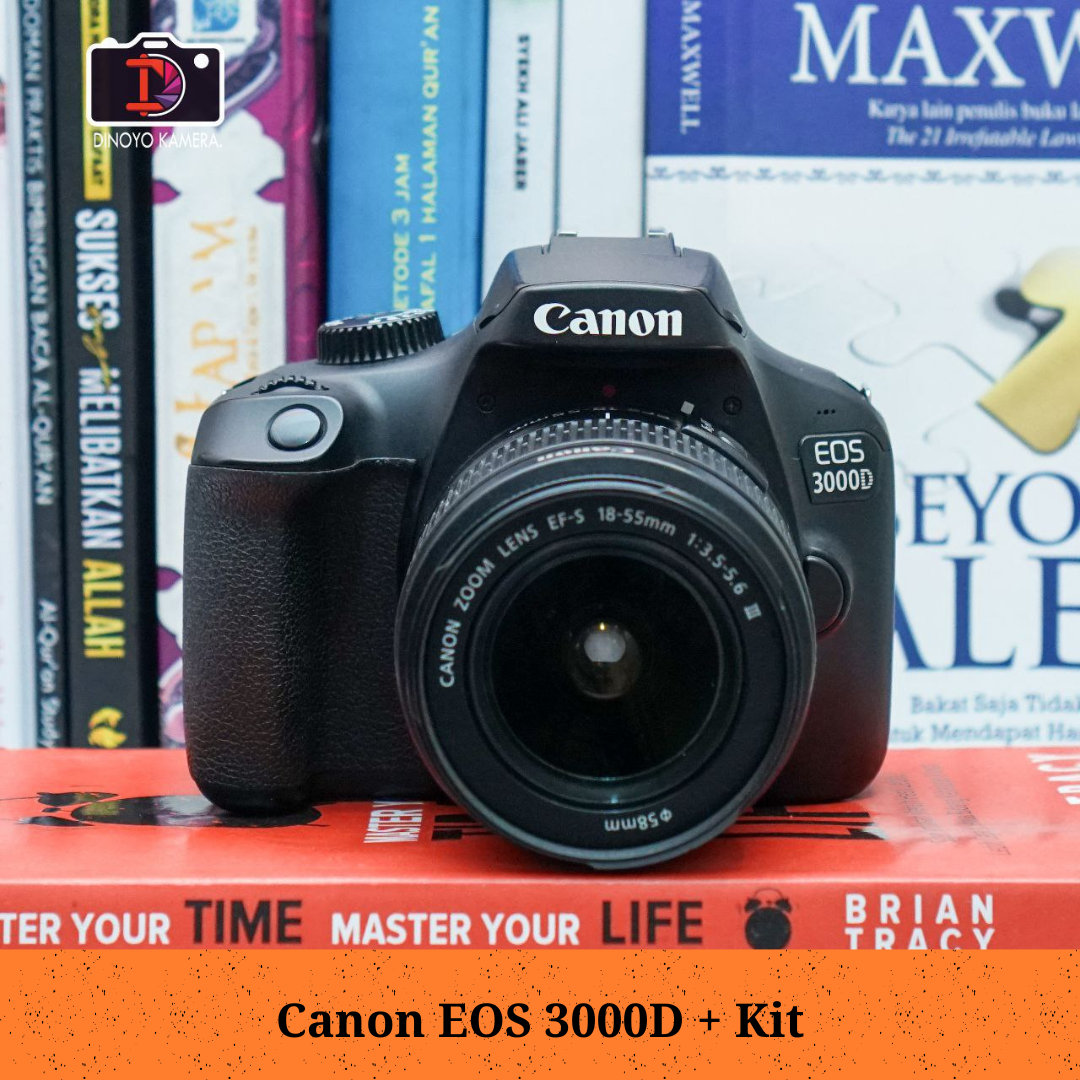 Canon 3000D + kit 18 55mm