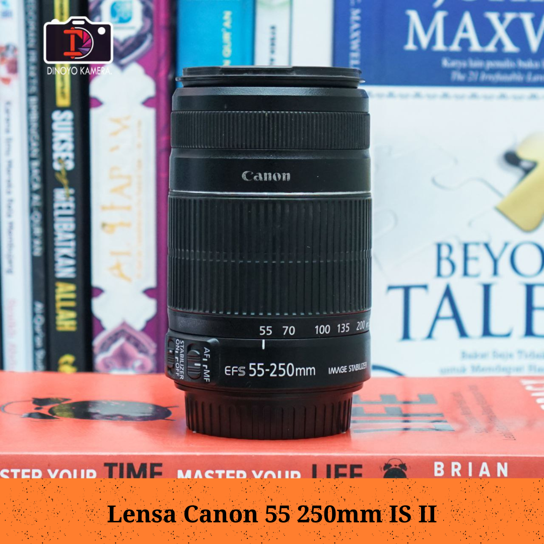 Lensa Tele Canon 55 250mm IS II