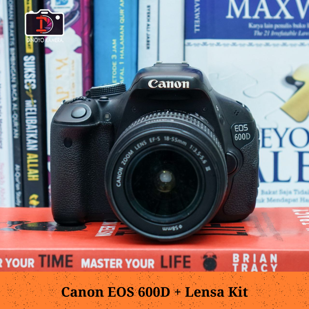 Canon 600d + kit 18 55mm