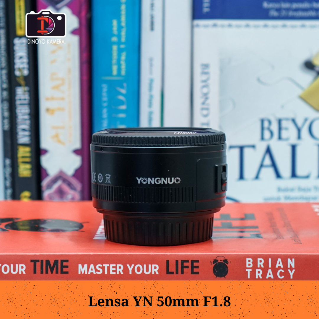 Lensa Lensa yongnuo 50mm F1.8 for canon