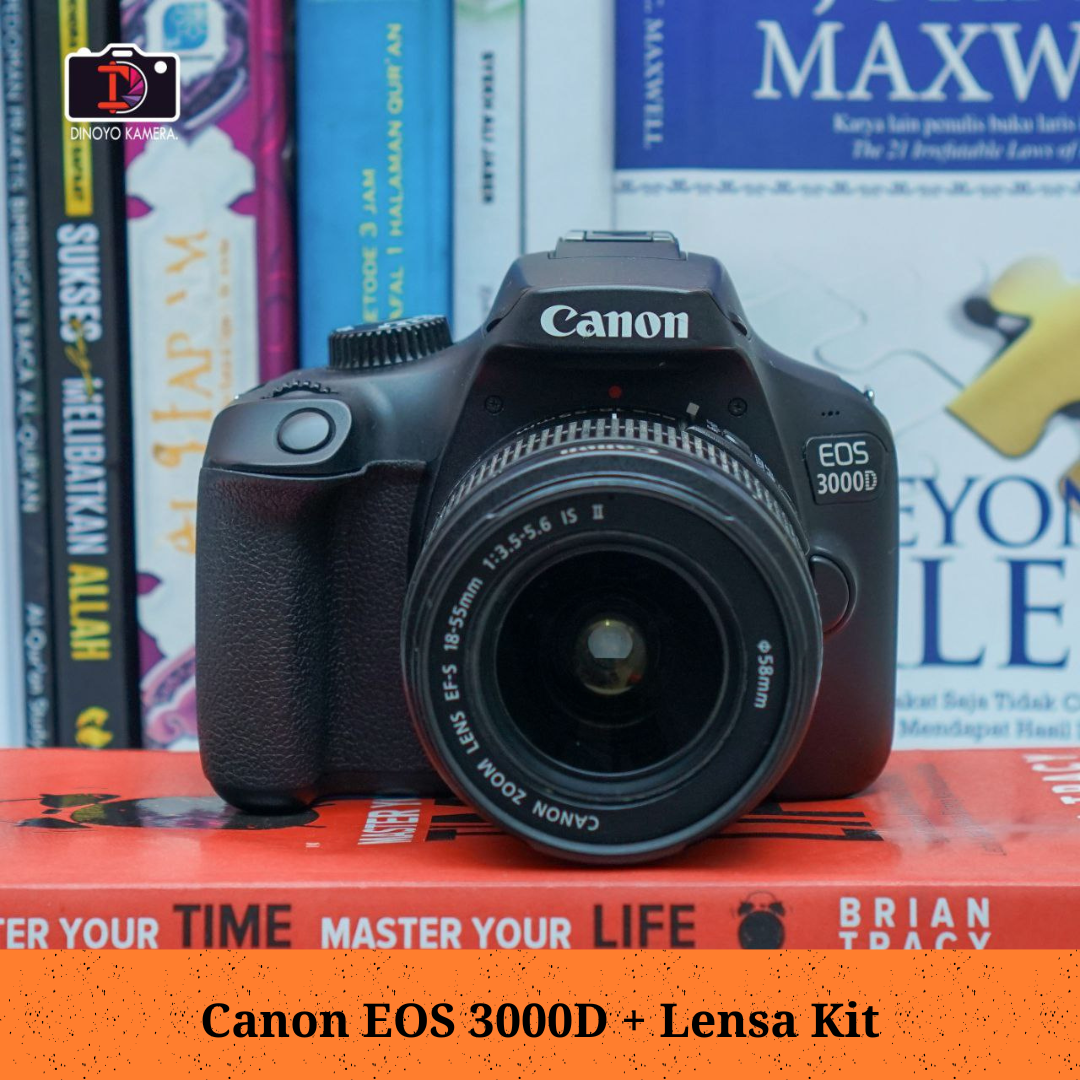 Canon 3000D + kit 18 55mm