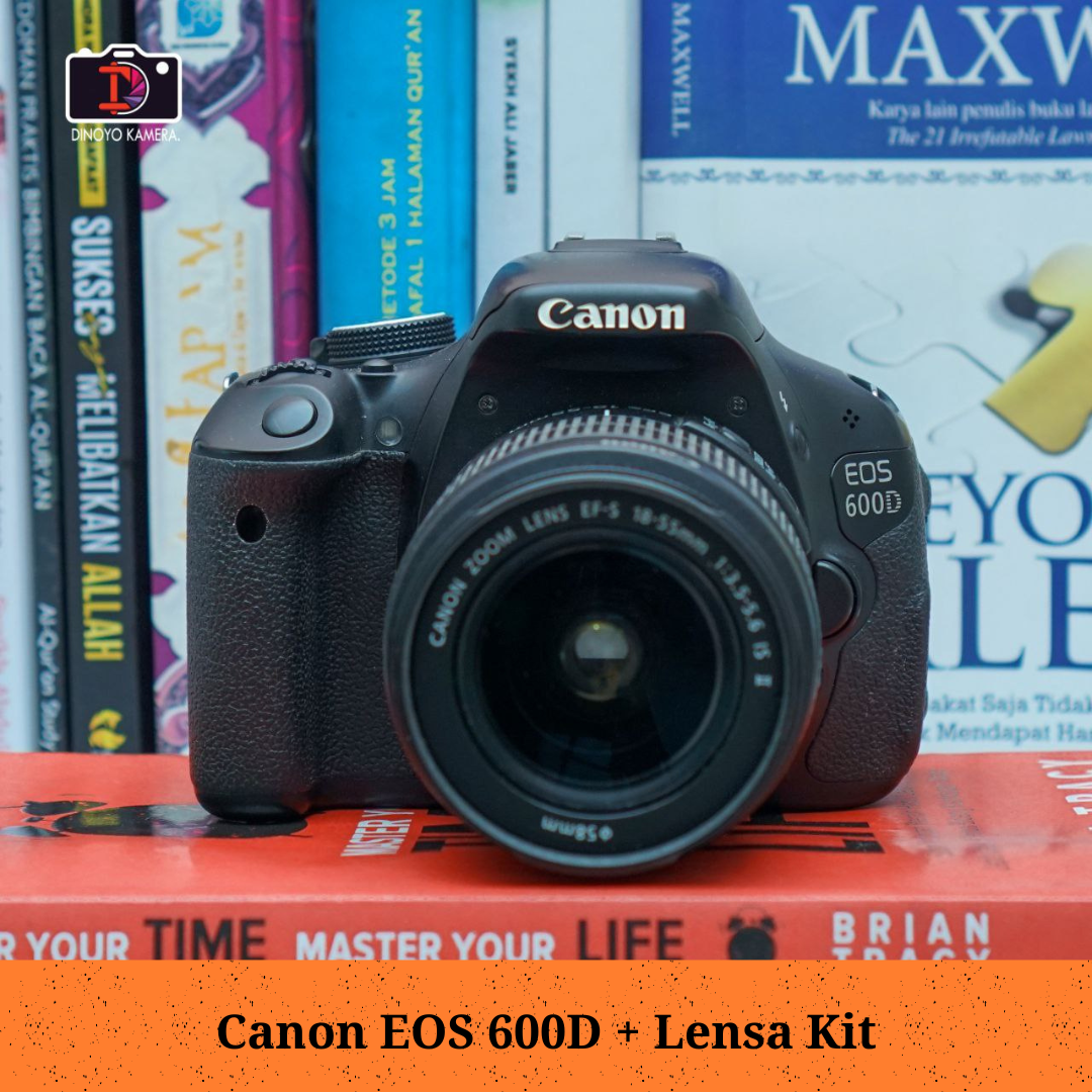 Canon 600d + kit 18 55mm