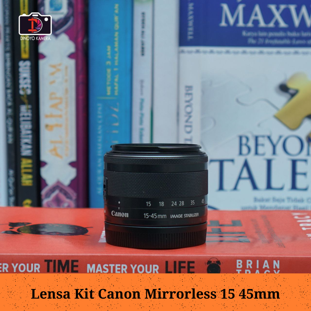 Lensa Canon M 15 45mm (Black)