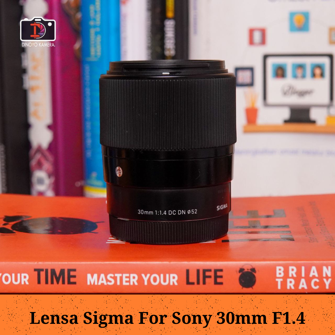 Lensa Sigma 30mm F1.4 For Sony
