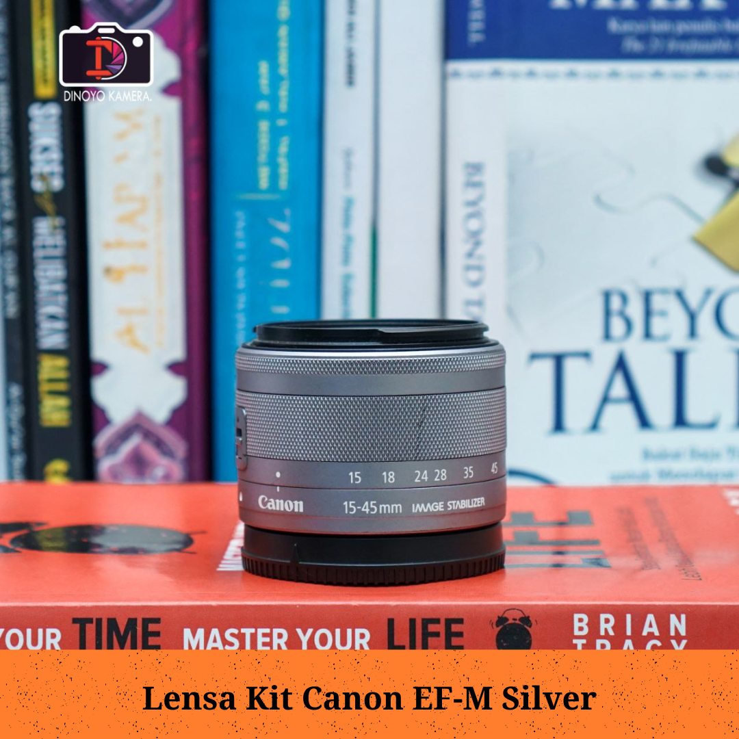 Lensa Canon M 15 45mm (Silver)
