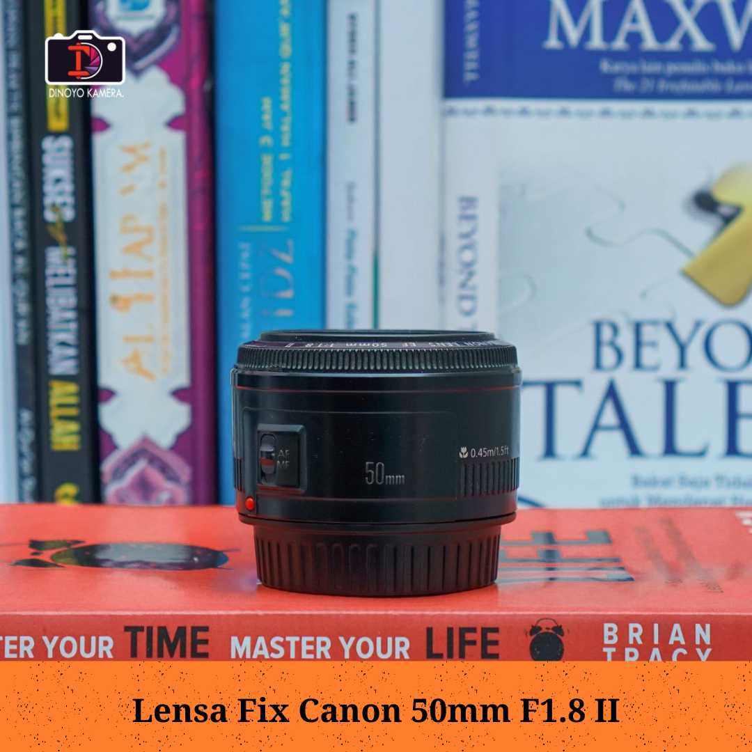 Lensa Fix Canon 50mm ii