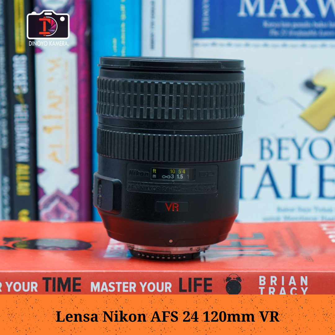 Lensa Nikon 24 120mm VR (red)