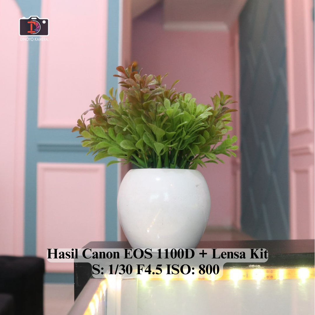 Canon 1100d + kit 18 55mm