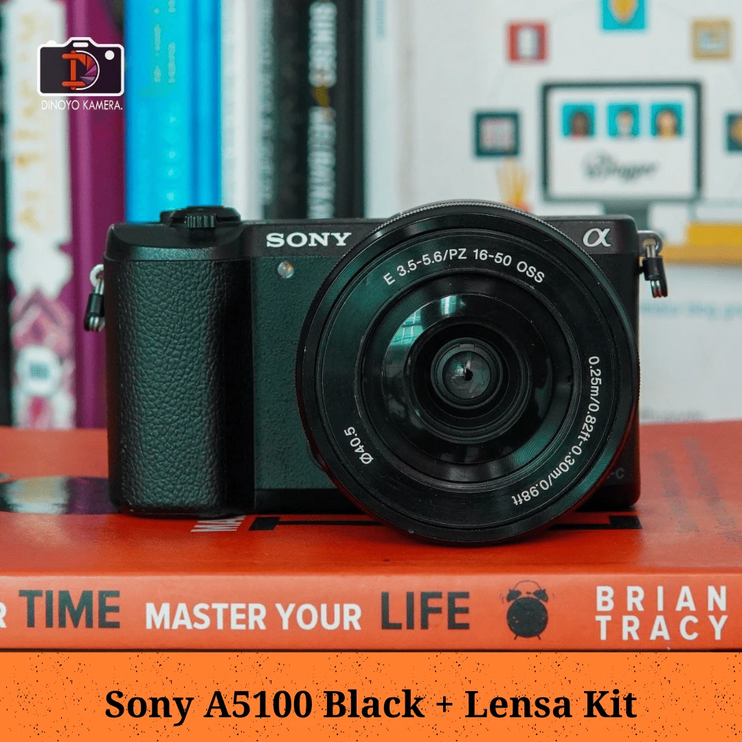 Sony a5100 + kit 16 50mm (Black) Second Kondisi Baik