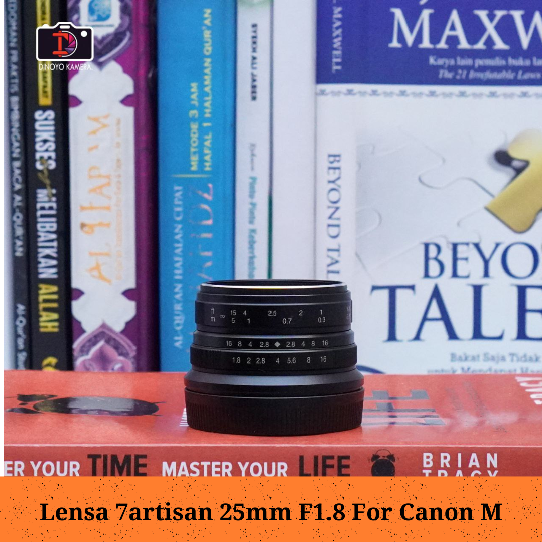 Lensa 7artisan 25mm F1,8 For canon M