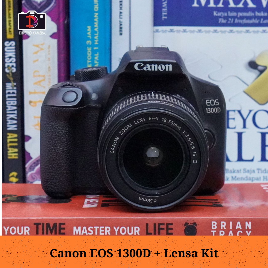 Canon 1300d + kit 18 55mm