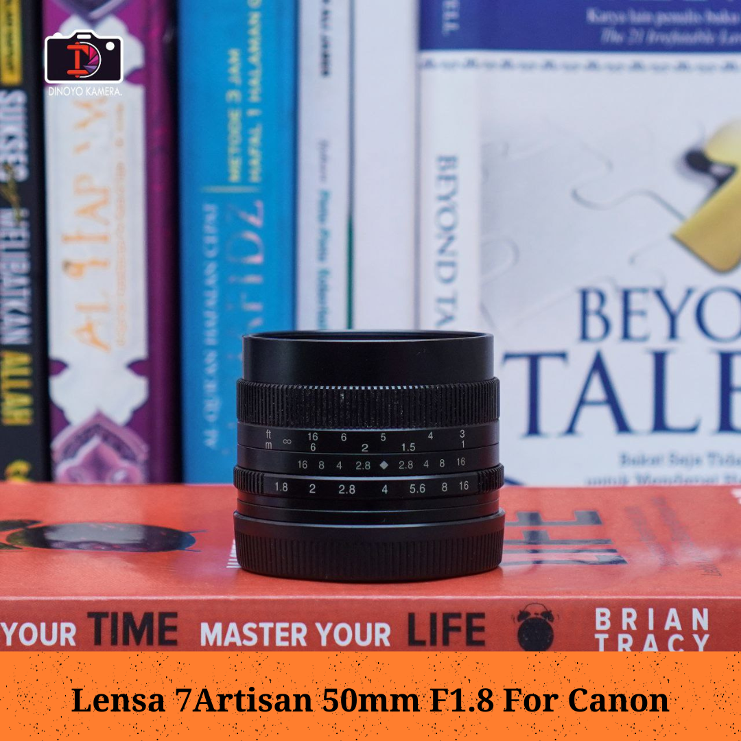 Lensa 7artisan 50mm F1,8 for canon M