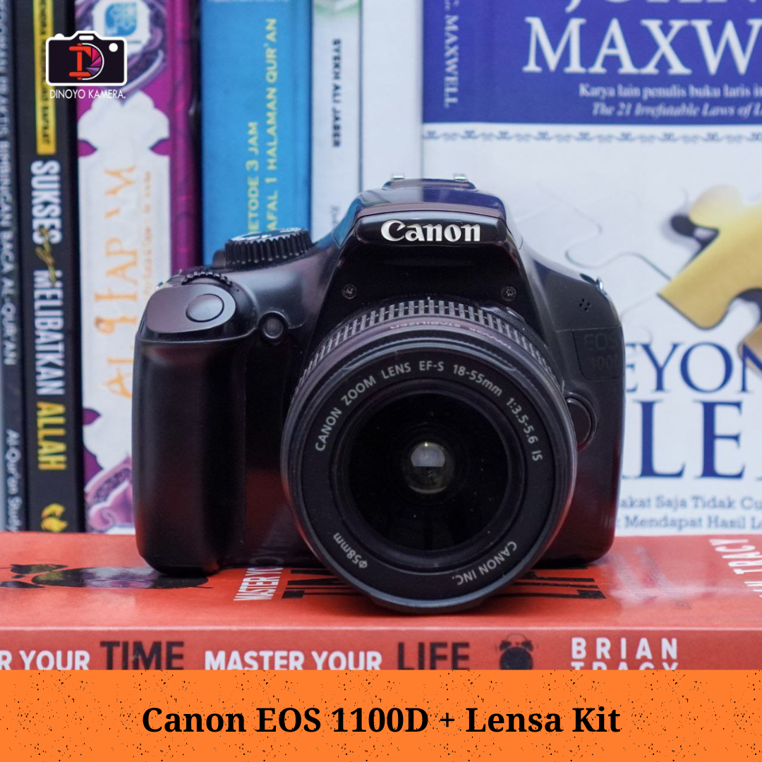 Canon 1100d + kit 18 55mm