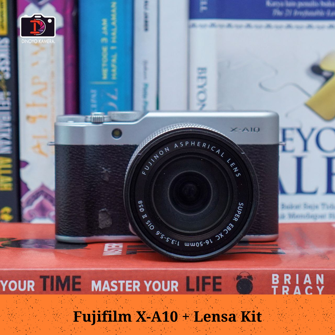 Fujifilm X A10 + kit 16 50mm (Black Silver)