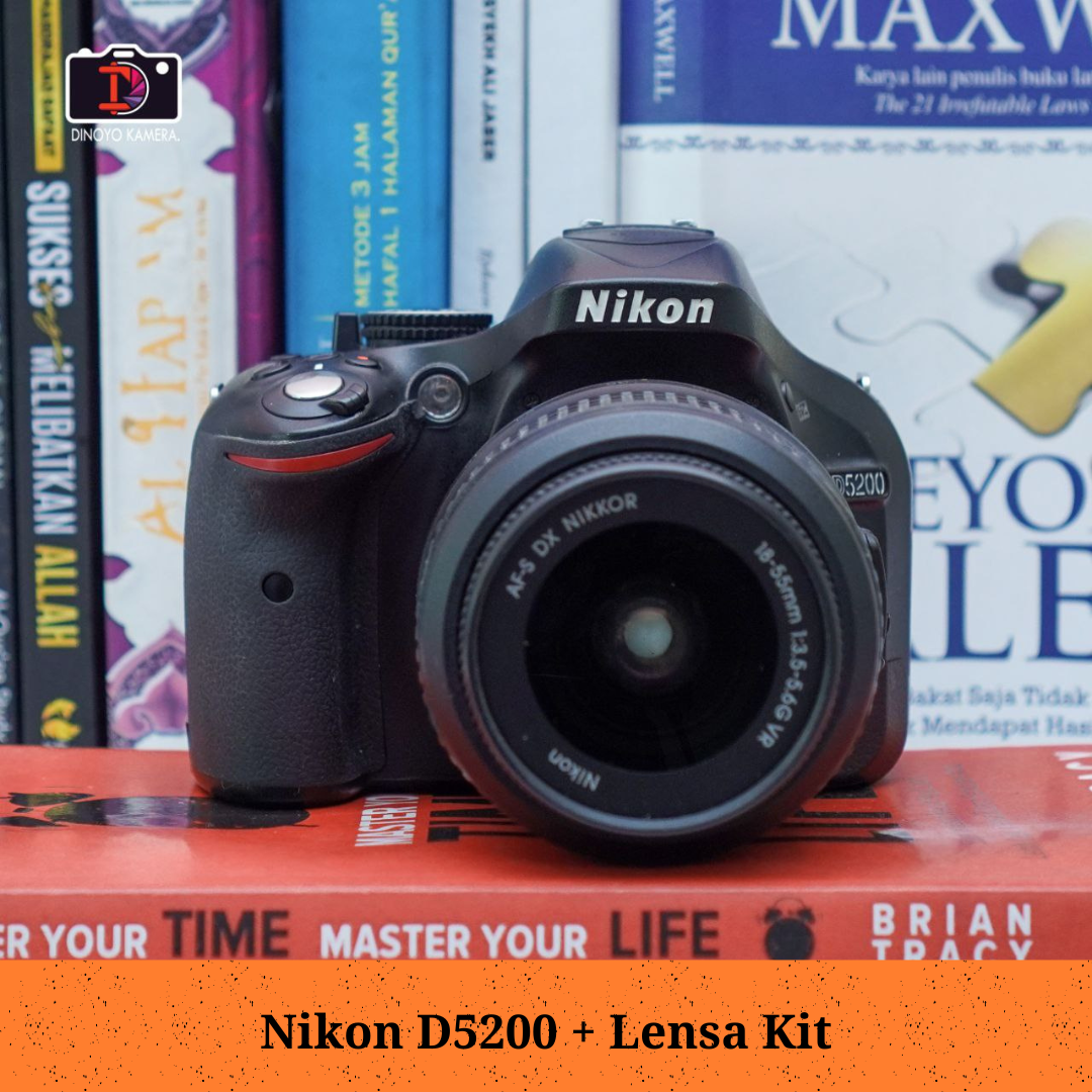 Nikon D5200 + kit 18 55mm