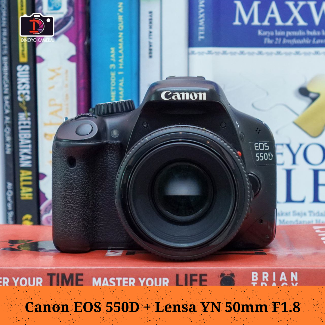 Canon 550D + Lensa yN 50mm F1.8