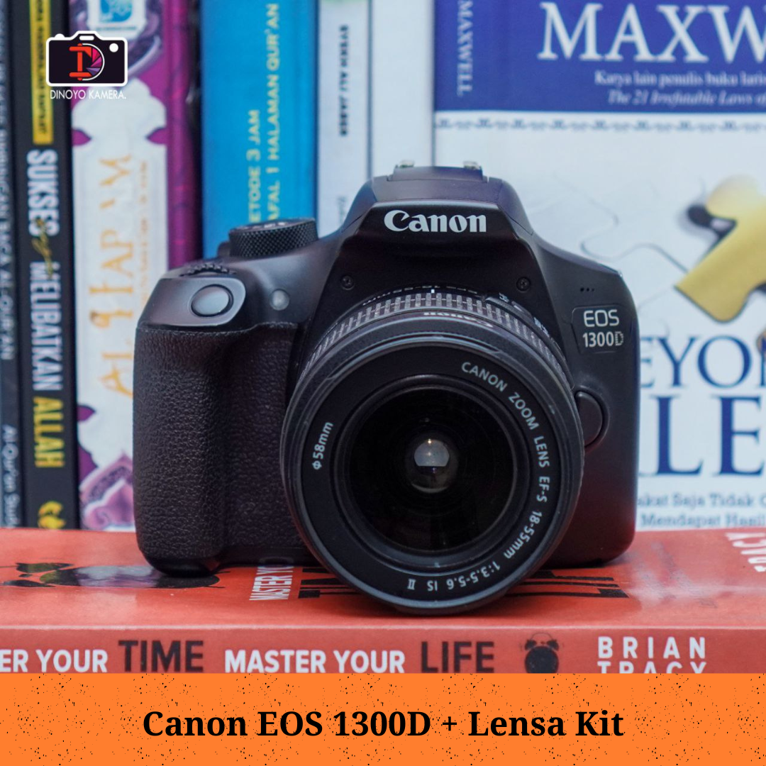 Canon 1300d + kit 18 55mm