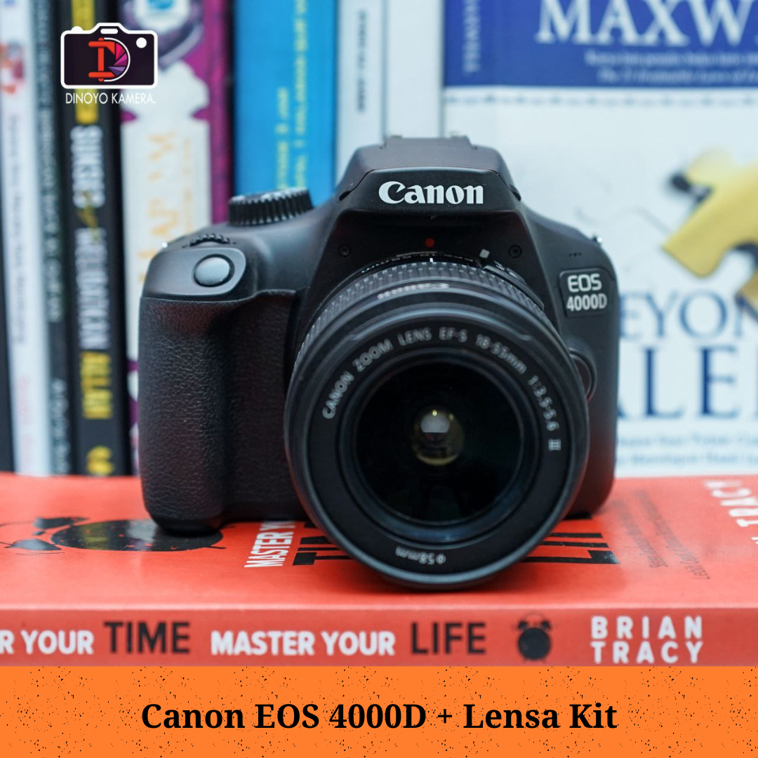 Canon 4000D + kit 18 55mm