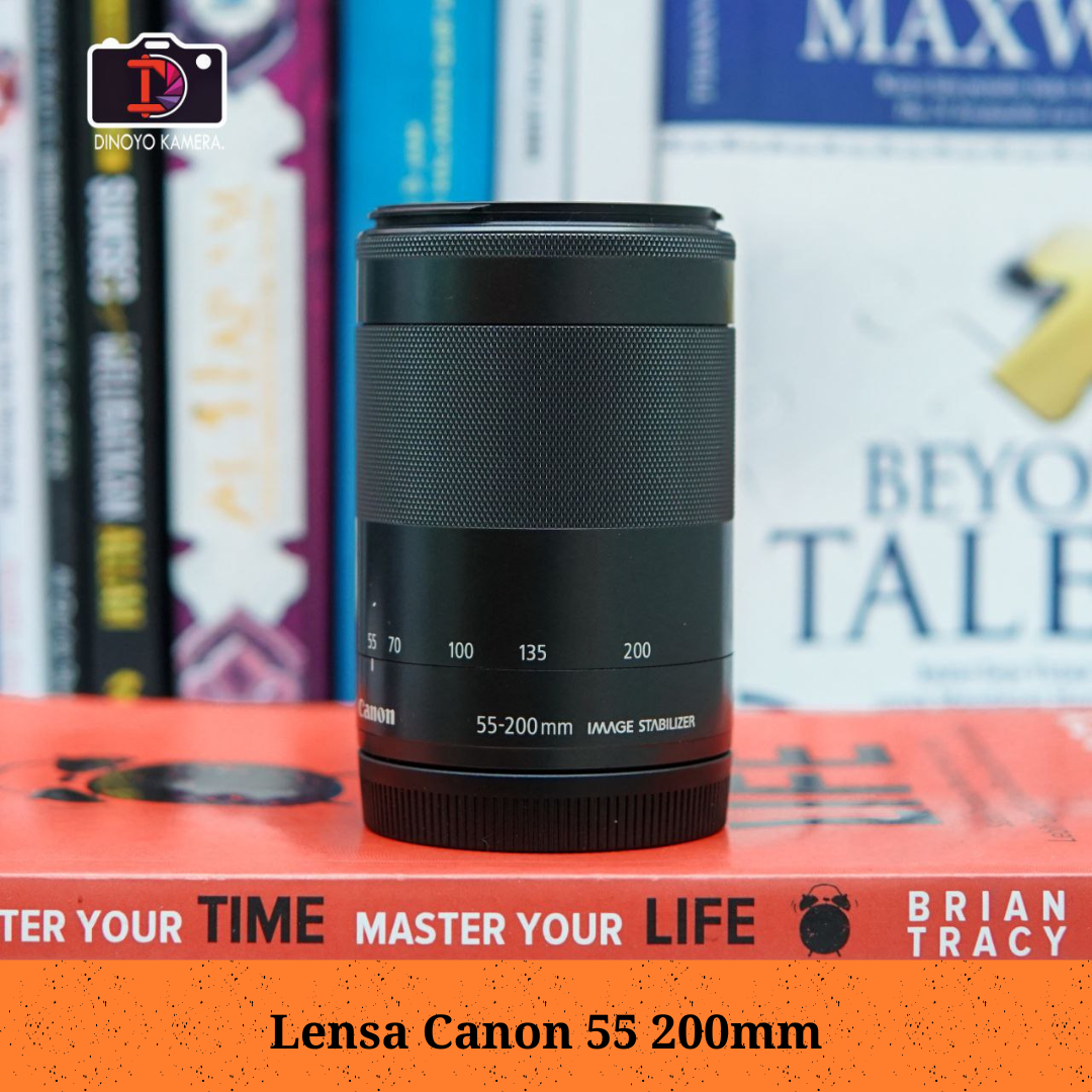 Lensa Canon M 55 200mm IS STM