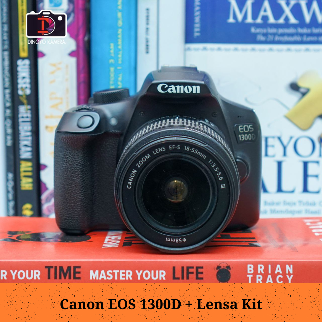 Canon 1300d + kit 18 55mm Second