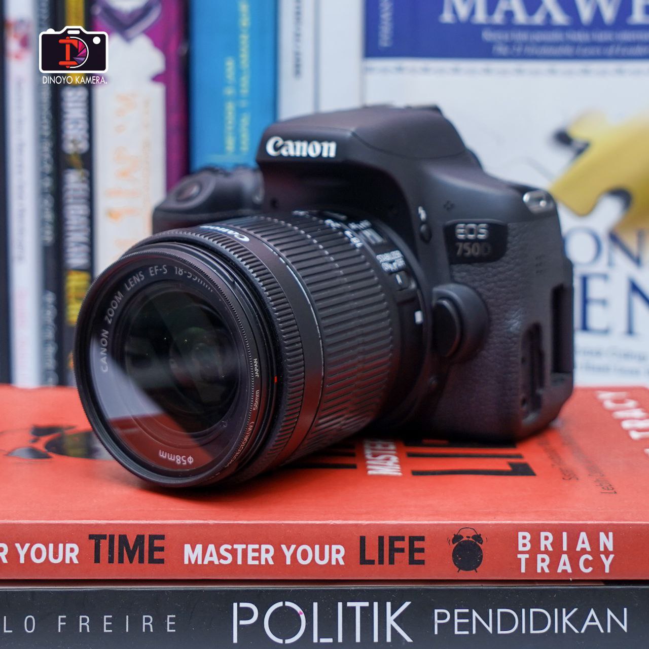 Canon 750d + kit 18 55mm stm