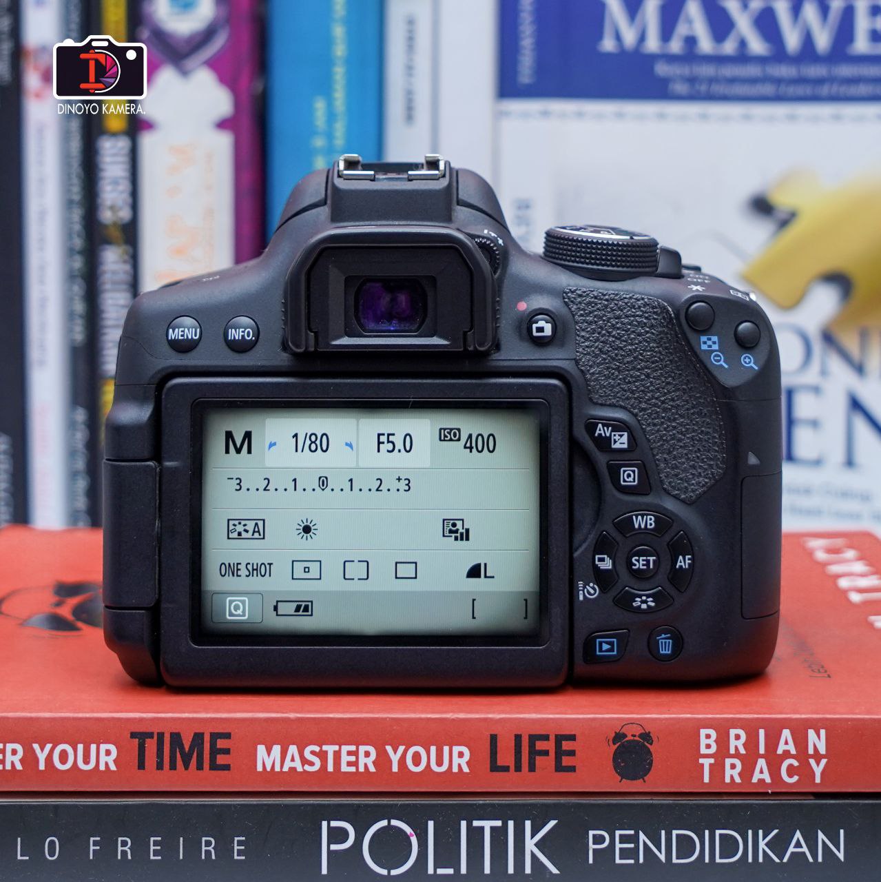 Canon 750d + kit 18 55mm stm