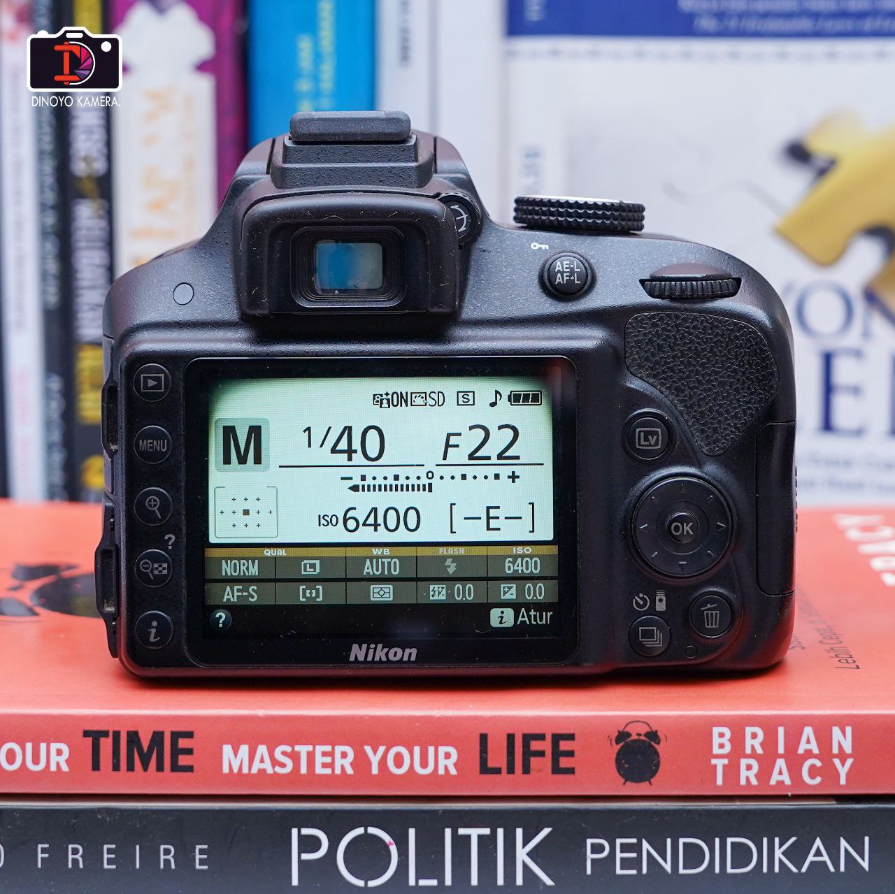 Nikon D3300 + kit 18 55mm