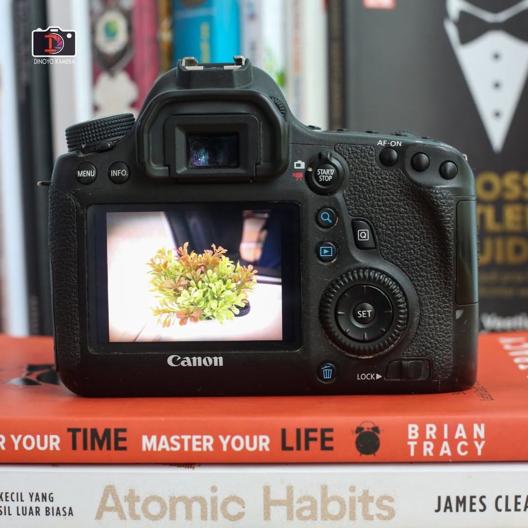 Canon Eos 6d Body Only Second Kondisi Baik