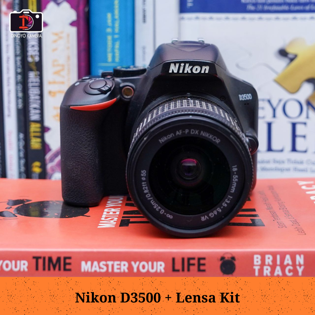 Nikon D3500 + kit 18 55mm