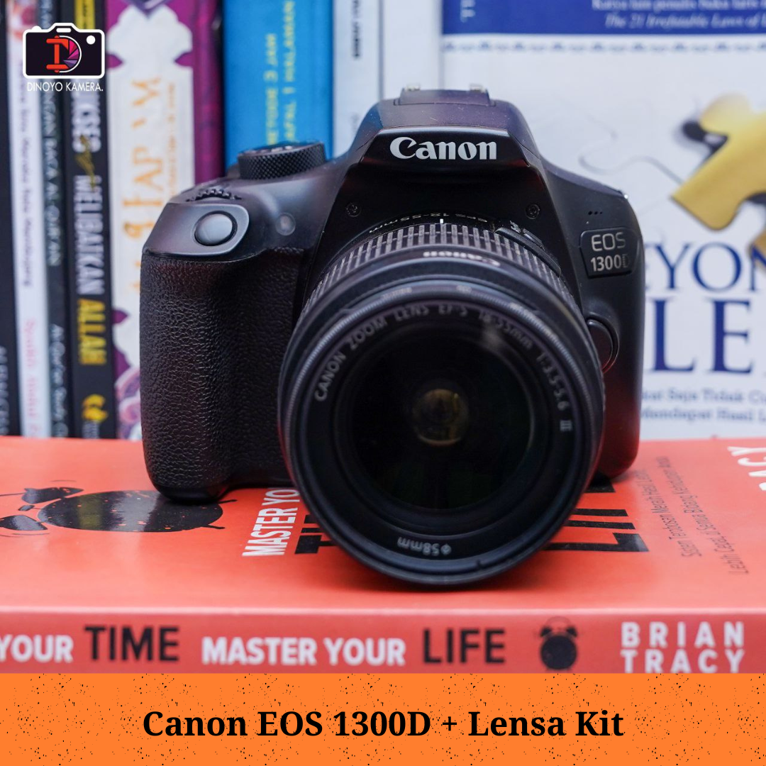 Canon 1300d + kit 18 55mm