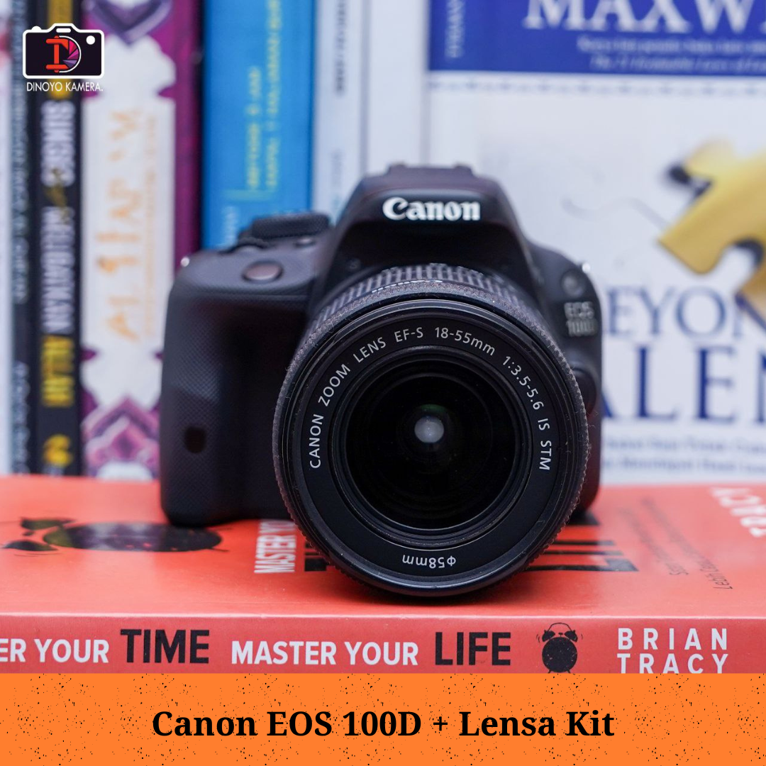 Canon 100d + kit 18 55mm