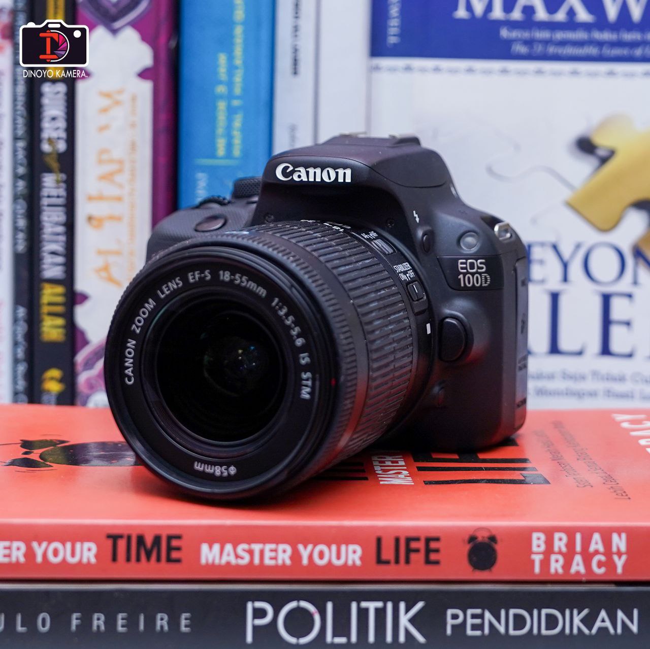 Canon 100d + kit 18 55mm