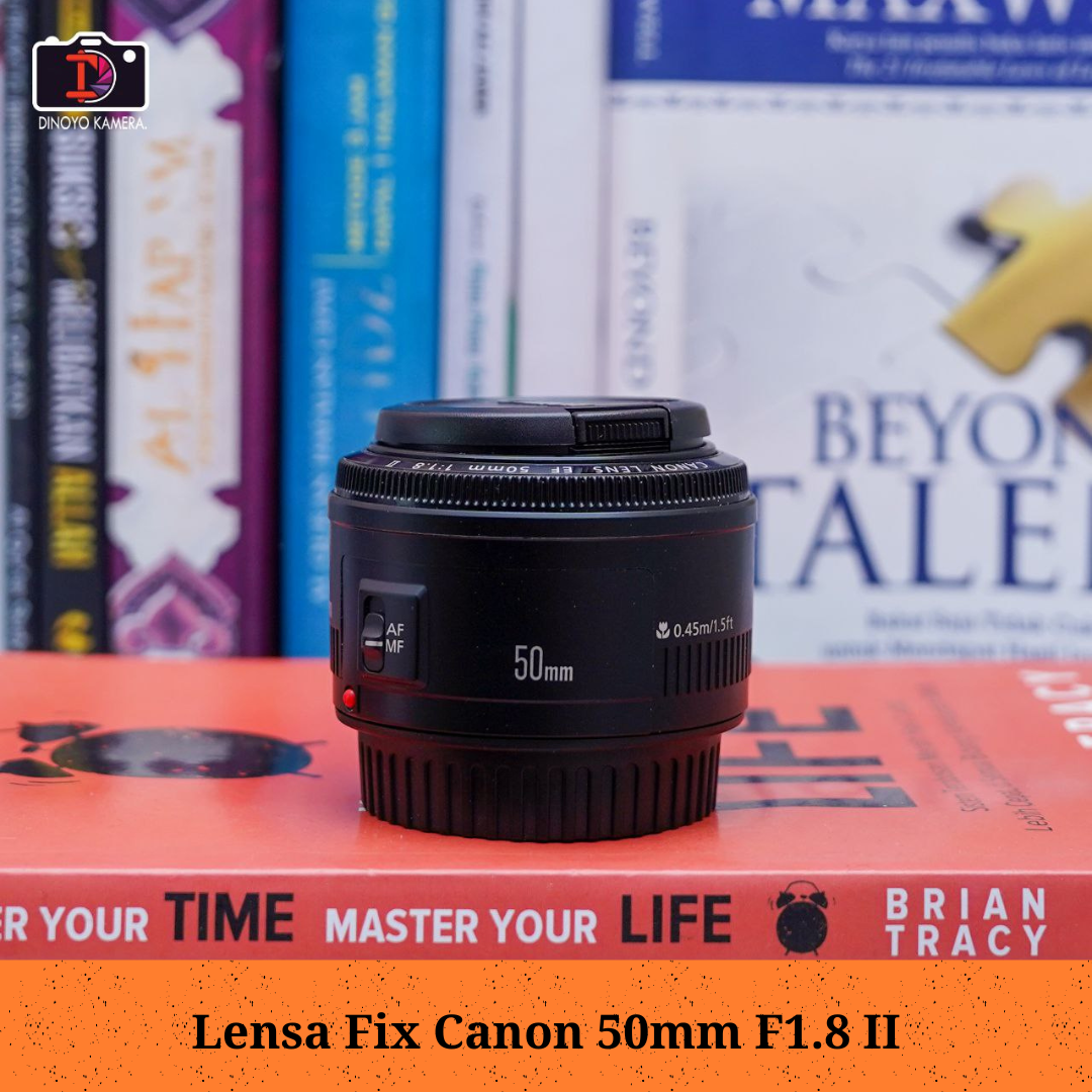 Lensa Canon 50mm F1.8 II
