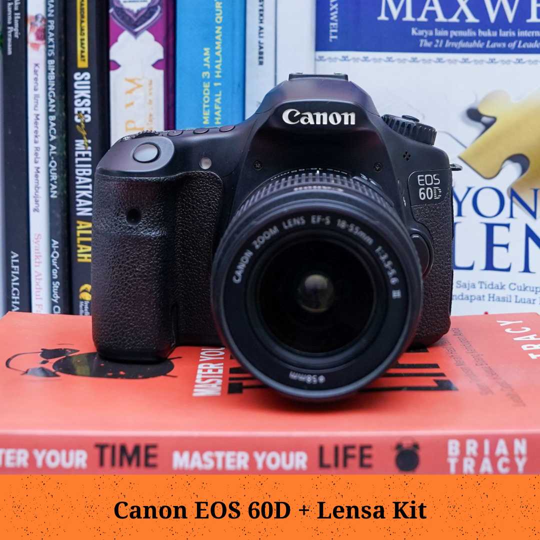 Canon 60d + kit 18 55mm