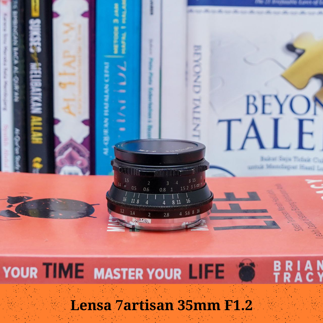 Lensa MF 7artisan 35mm F1.2 for sony