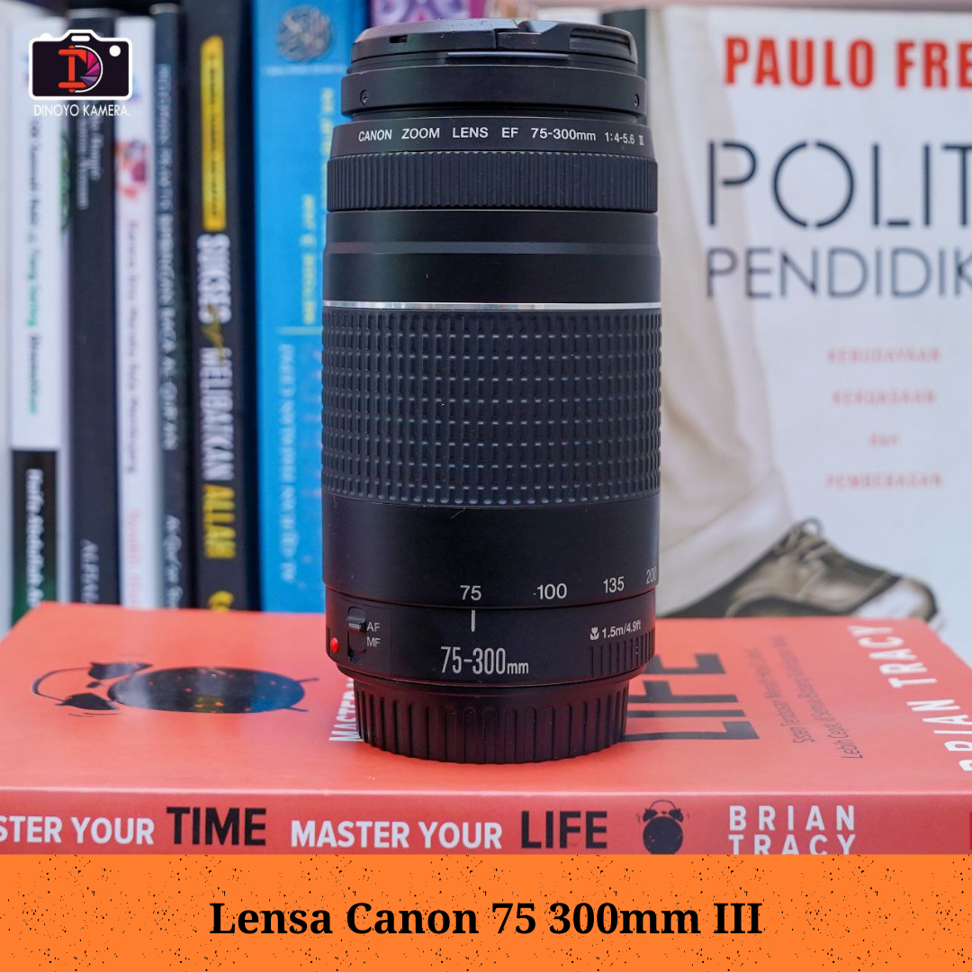 Lensa Canon 75 300mm iii