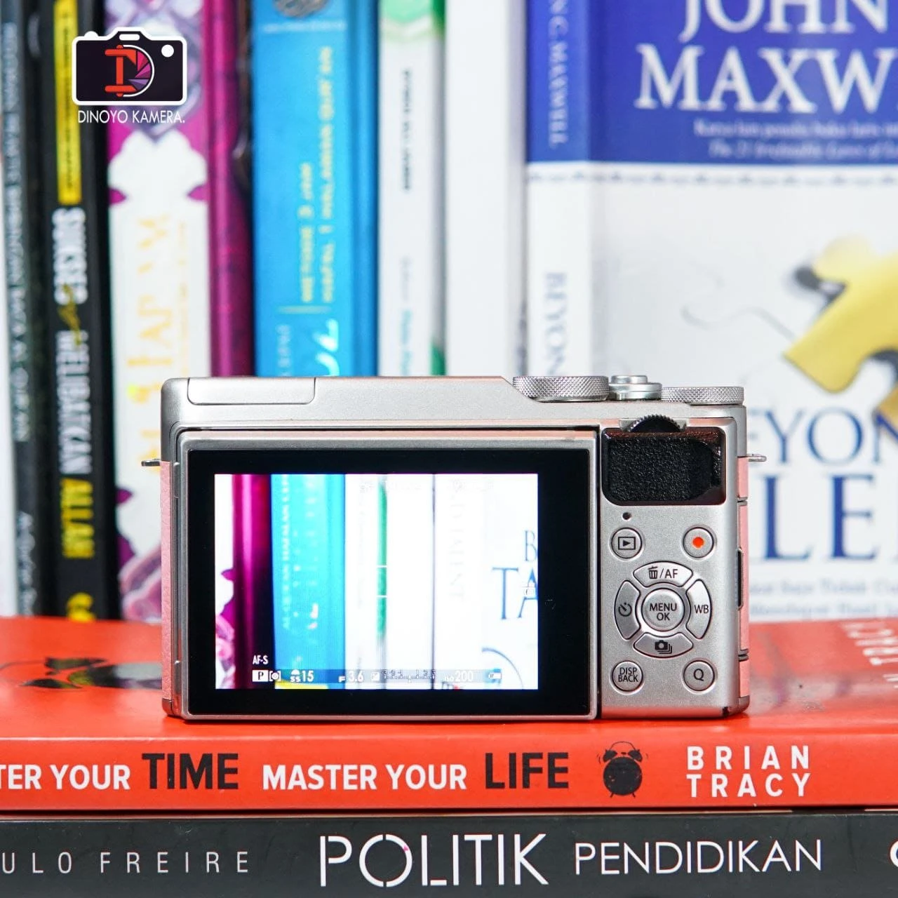 Fujifilm X a10 + kit 16 50mm (Pink) Kondisi Baik