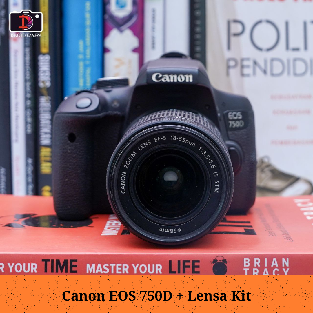 Canon 750D + kit 18 55mm STM