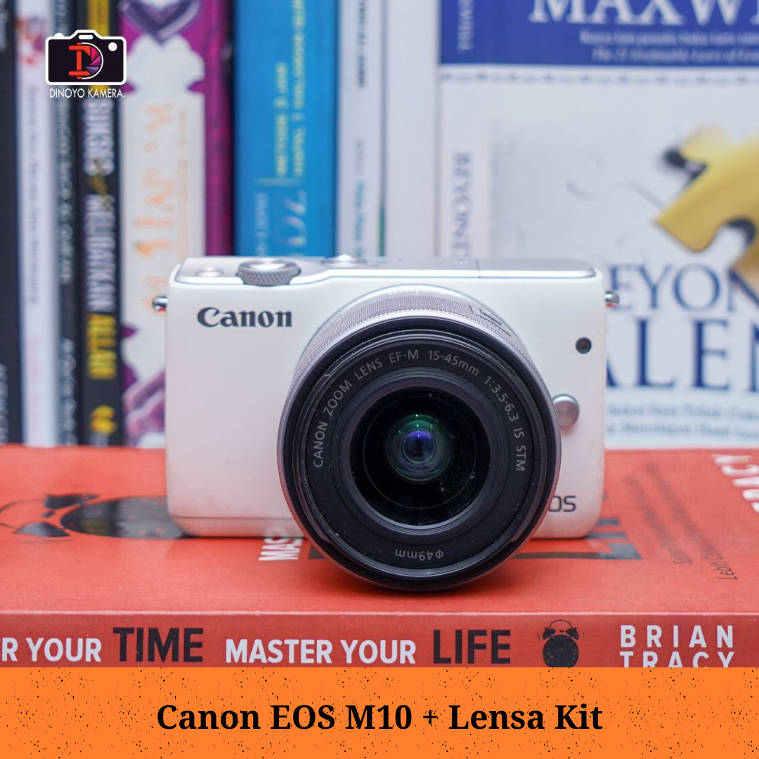 Canon Eos M10 + kit 15 45mm (White)