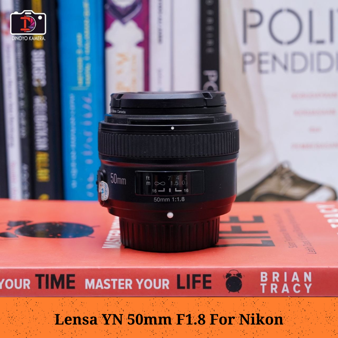 Lensa YN 50mm F1.8 For Nikon