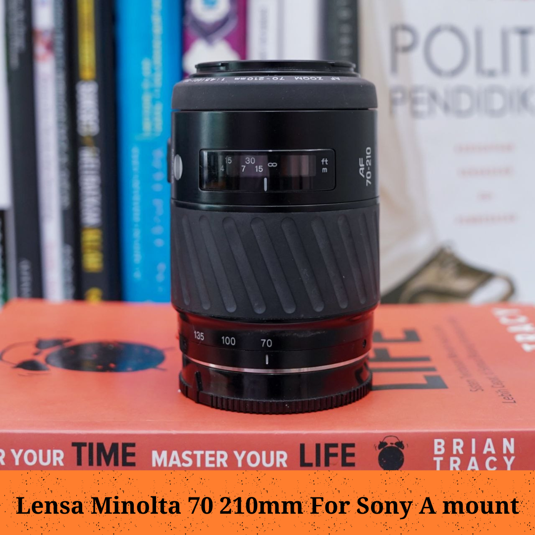 Lensa Minolta 70 210mm Sony A Mount
